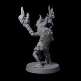 Pasty Goblin Shaman Miniature for Dungeons and Dragons, Pathfinder or other TTRPGs