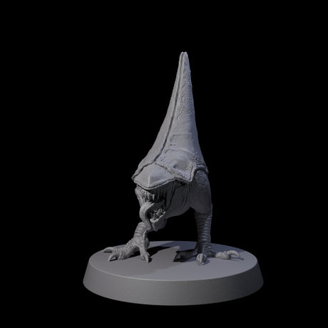 Pecking Abyssal Chicken A Miniature for Dungeons and Dragons, Pathfinder or other TTRPGs