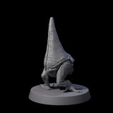 Pecking Abyssal Chicken A Miniature for Dungeons and Dragons, Pathfinder or other TTRPGs