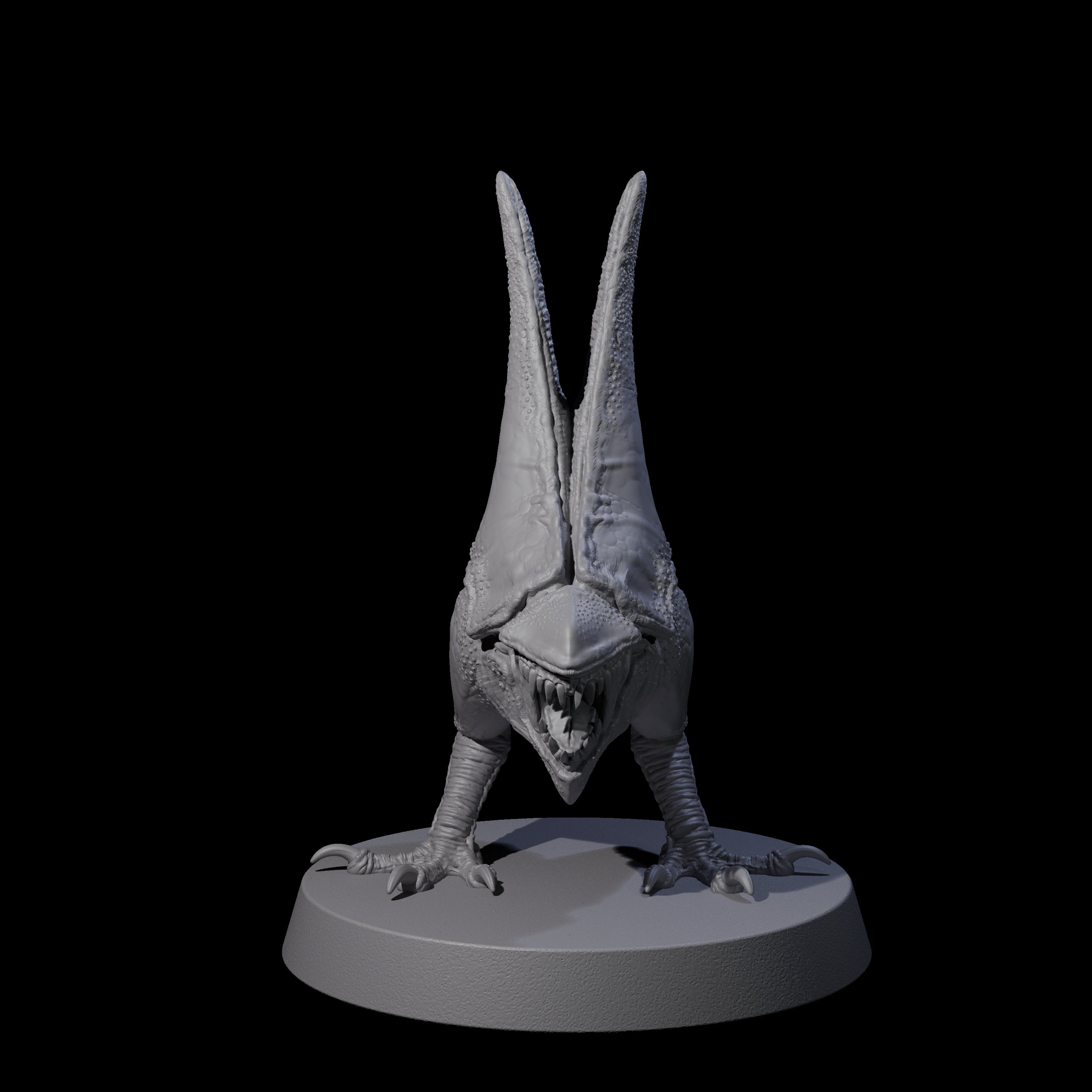 Pecking Abyssal Chicken B Miniature for Dungeons and Dragons, Pathfinder or other TTRPGs