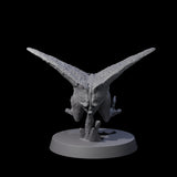 Pecking Abyssal Chicken C Miniature for Dungeons and Dragons, Pathfinder or other TTRPGs