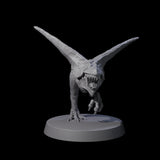 Pecking Abyssal Chicken D Miniature for Dungeons and Dragons, Pathfinder or other TTRPGs