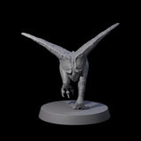 Pecking Abyssal Chicken D Miniature for Dungeons and Dragons, Pathfinder or other TTRPGs