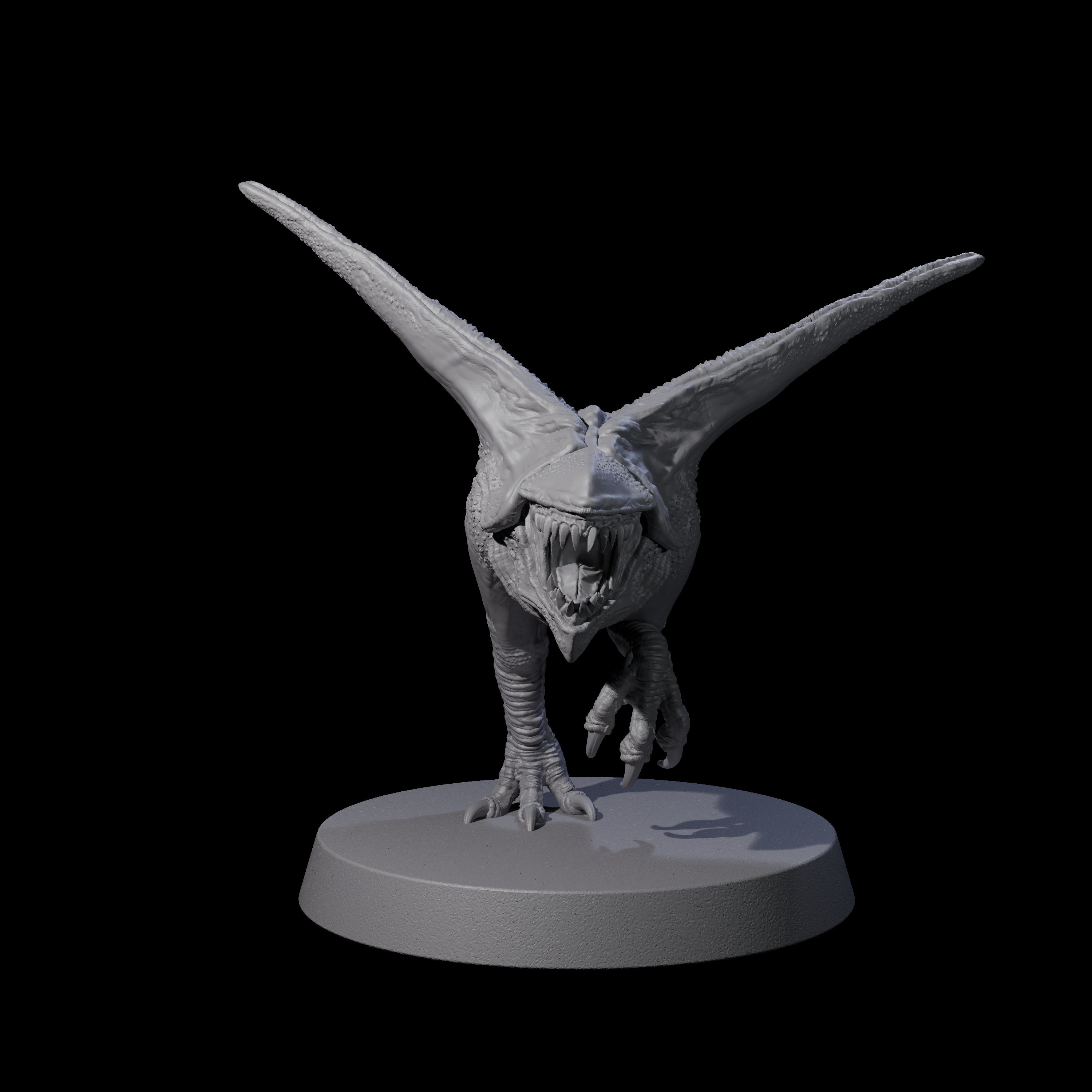 Pecking Abyssal Chicken D Miniature for Dungeons and Dragons, Pathfinder or other TTRPGs