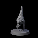 Pecking Abyssal Chicken E Miniature for Dungeons and Dragons, Pathfinder or other TTRPGs