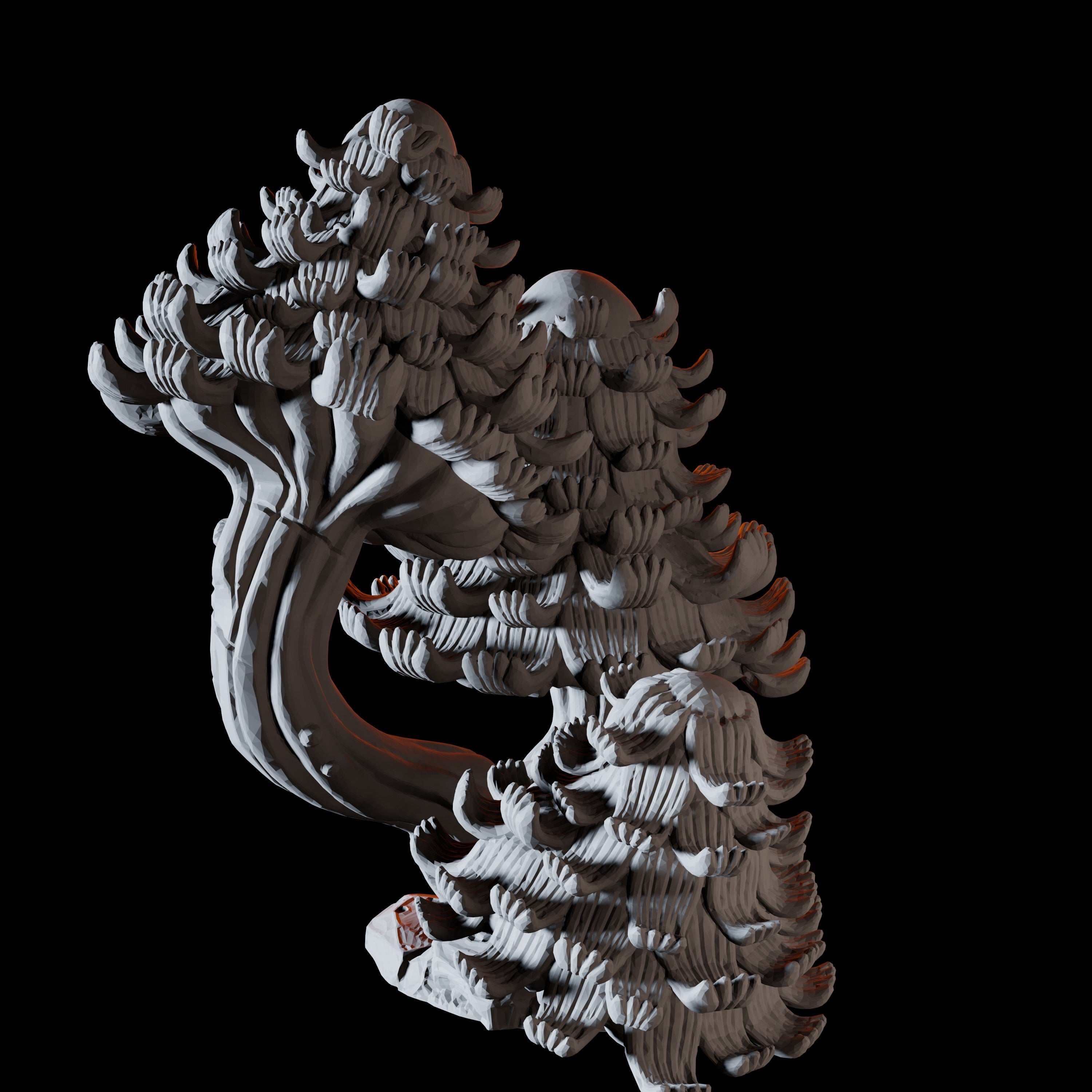 Peeled Mushroom Miniature for Dungeons and Dragons, Pathfinder or other TTRPGs