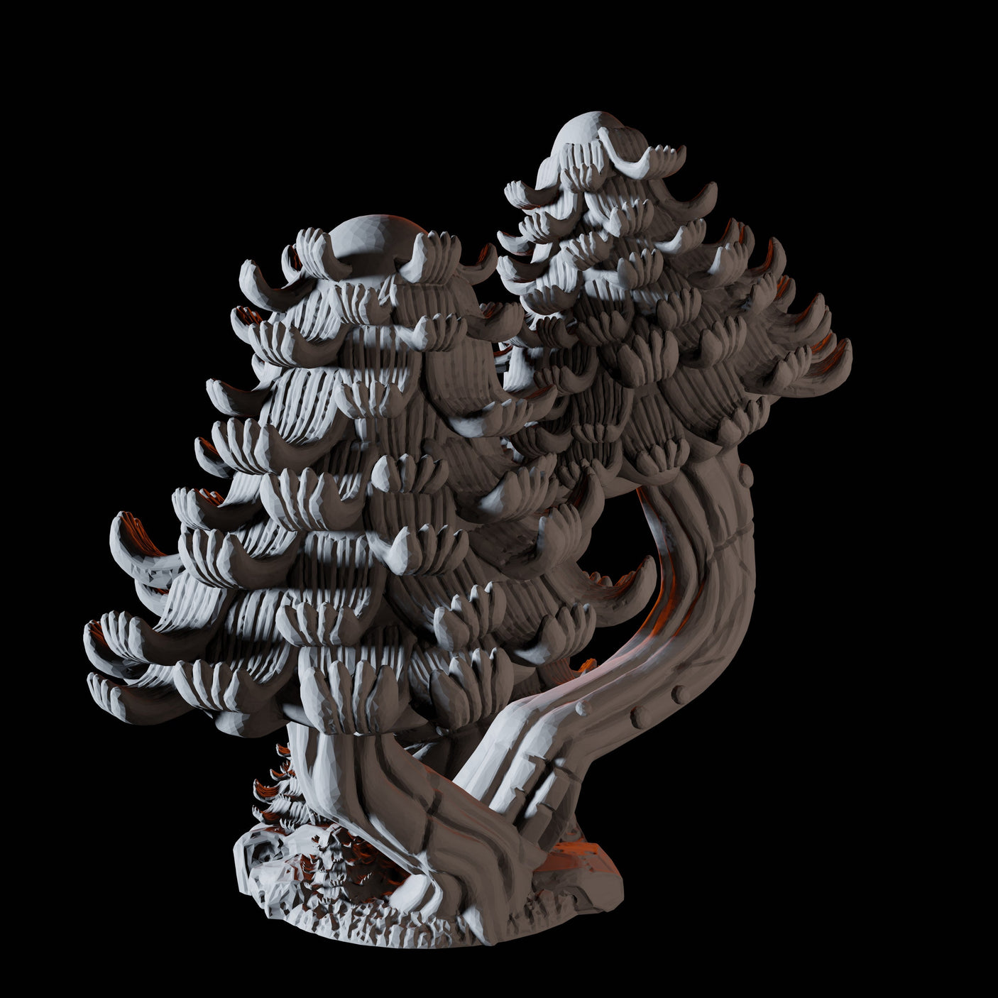 Peeled Mushroom Miniature for Dungeons and Dragons, Pathfinder or other TTRPGs