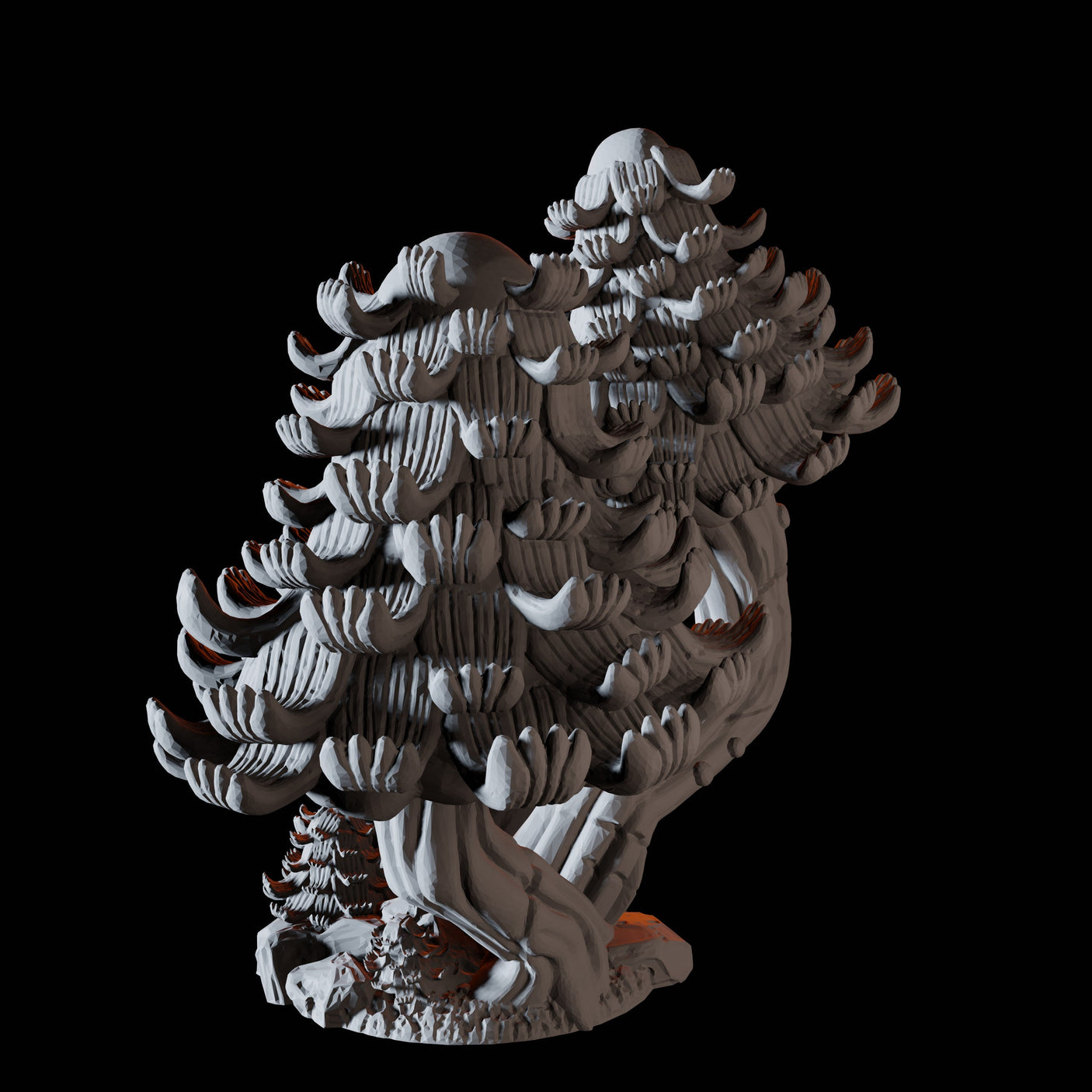 Peeled Mushroom Miniature for Dungeons and Dragons, Pathfinder or other TTRPGs