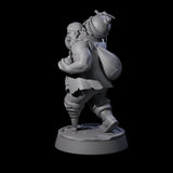 Peg Legged Human Pirate Gunner Miniature for Dungeons and Dragons, Pathfinder or other TTRPGs