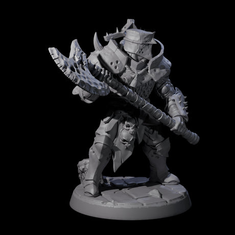 Penitent Plague Knight B Miniature for Dungeons and Dragons, Pathfinder or other TTRPGs