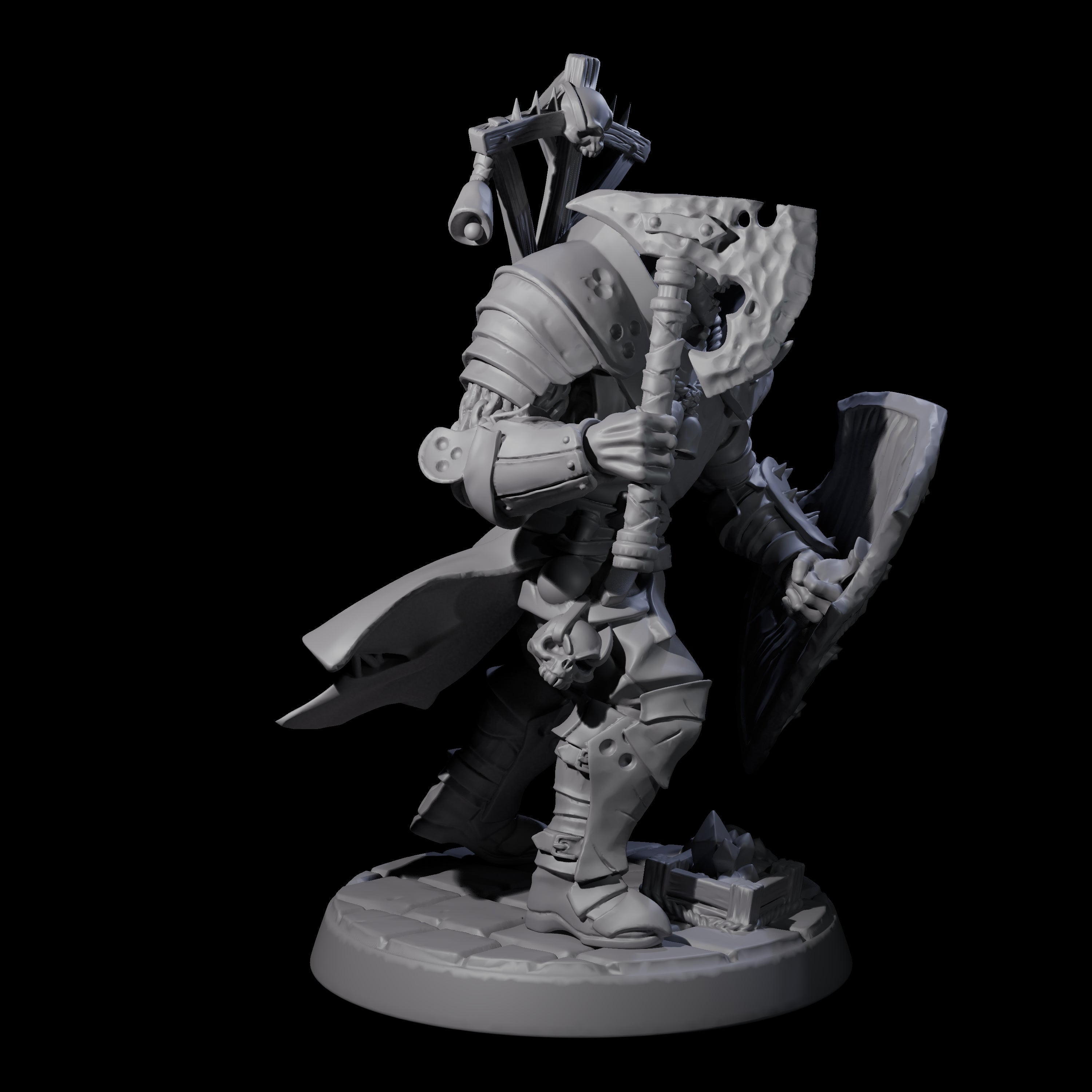 Penitent Plague Knight C Miniature for Dungeons and Dragons, Pathfinder or other TTRPGs