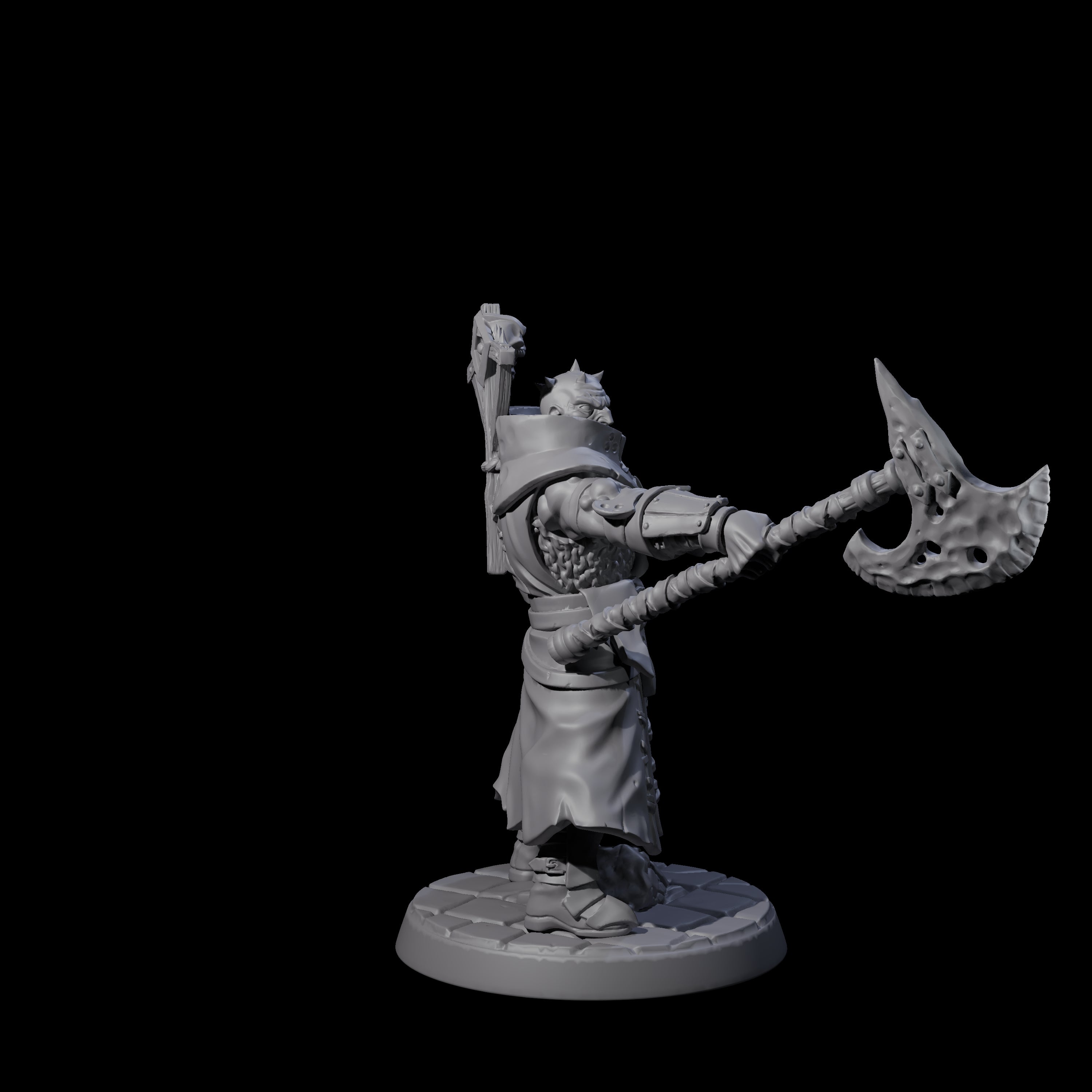 Penitent Plague Knight D Miniature for Dungeons and Dragons, Pathfinder or other TTRPGs