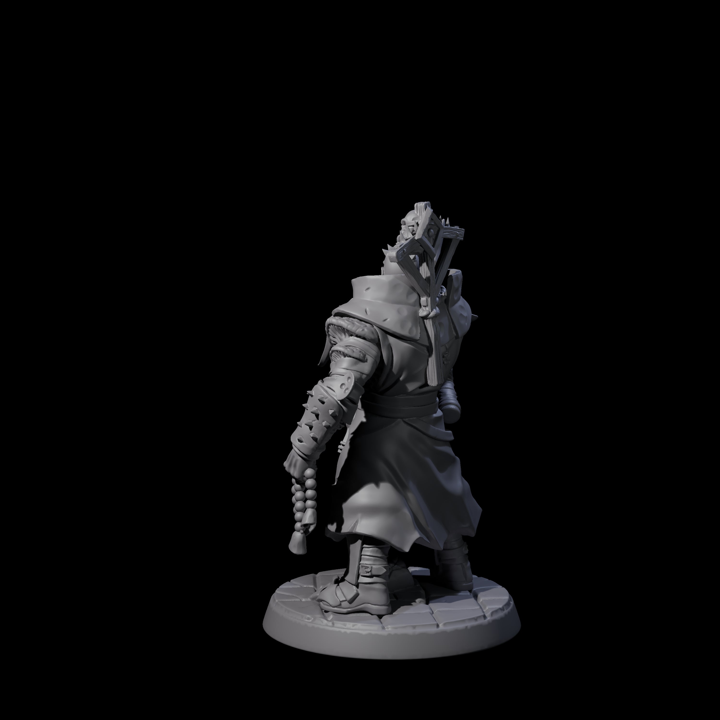 Penitent Plague Knight D Miniature for Dungeons and Dragons, Pathfinder or other TTRPGs