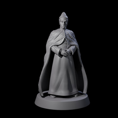 Pensive Doge of the City Miniature for Dungeons and Dragons, Pathfinder or other TTRPGs