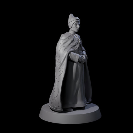 Pensive Doge of the City Miniature for Dungeons and Dragons, Pathfinder or other TTRPGs