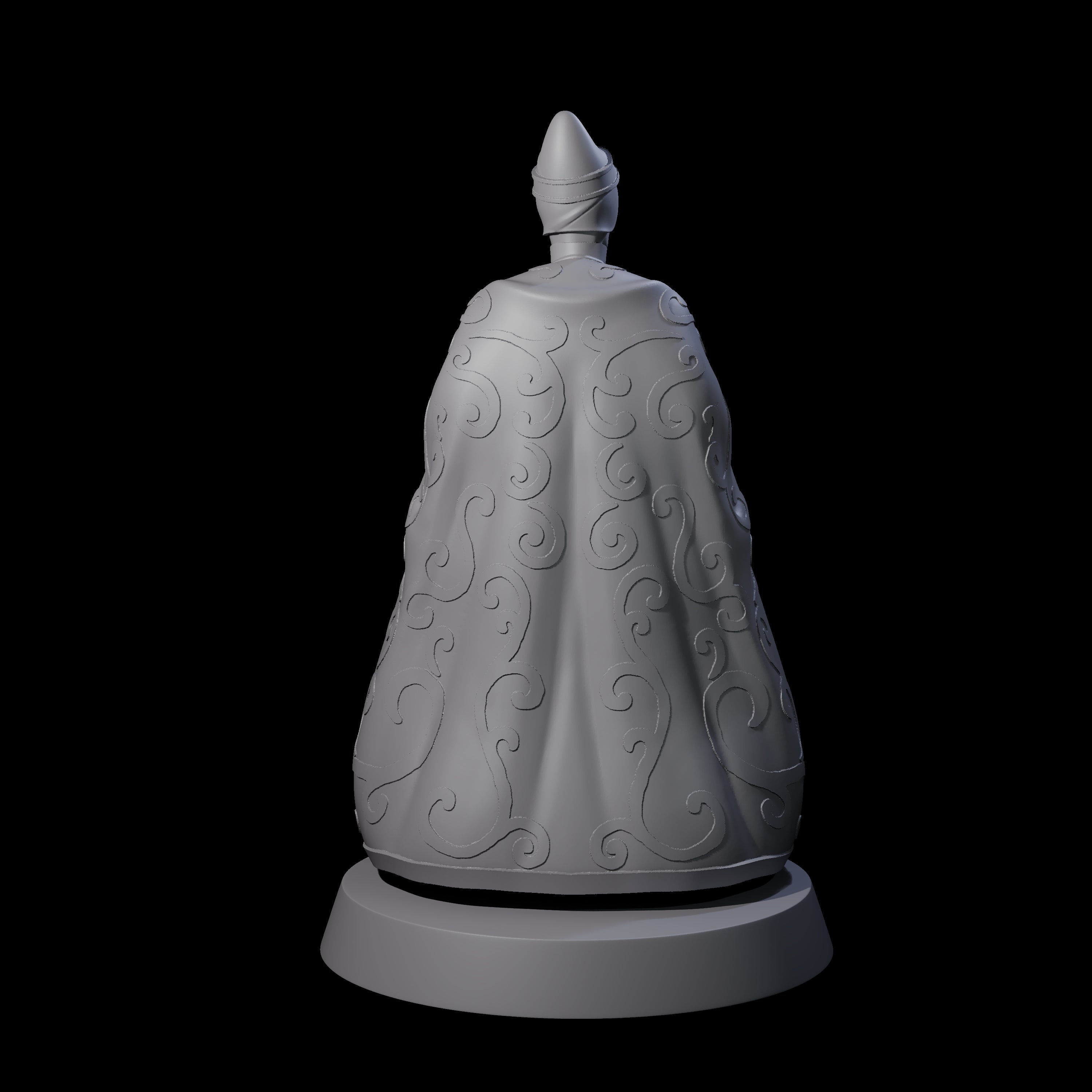 Pensive Doge of the City Miniature for Dungeons and Dragons, Pathfinder or other TTRPGs