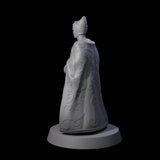 Pensive Doge of the City Miniature for Dungeons and Dragons, Pathfinder or other TTRPGs