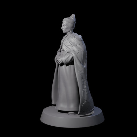 Pensive Doge of the City Miniature for Dungeons and Dragons, Pathfinder or other TTRPGs