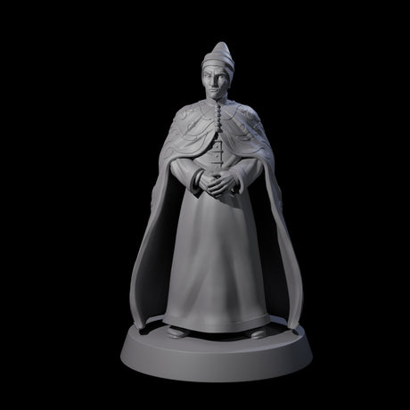 Pensive Doge of the City Miniature for Dungeons and Dragons, Pathfinder or other TTRPGs