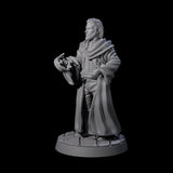 Pensive King Miniature for Dungeons and Dragons, Pathfinder or other TTRPGs