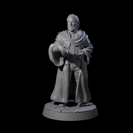 Pensive King Miniature for Dungeons and Dragons, Pathfinder or other TTRPGs