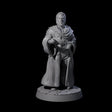 Pensive King Miniature for Dungeons and Dragons, Pathfinder or other TTRPGs