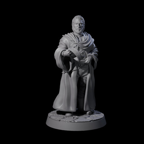 Pensive King Miniature for Dungeons and Dragons, Pathfinder or other TTRPGs
