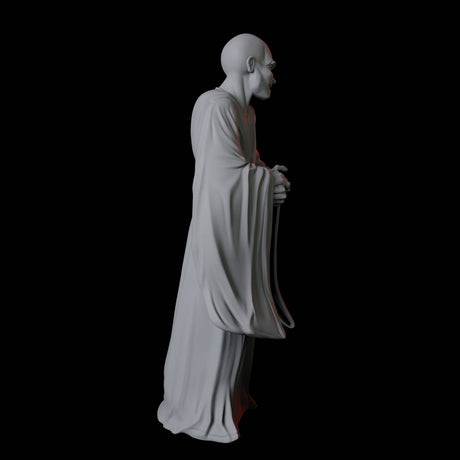 Pensive Monk Counsellor Miniature for Dungeons and Dragons, Pathfinder or other TTRPGs