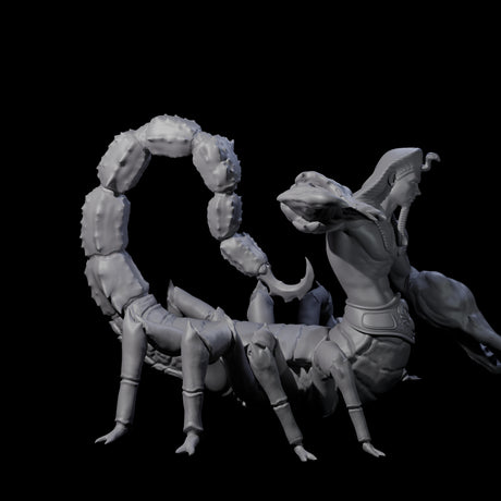 Pharaoh Tlincalli Miniature for Dungeons and Dragons, Pathfinder or other TTRPGs