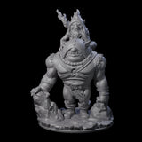 Piggy Backing Goblin Pilgrim Miniature for Dungeons and Dragons, Pathfinder or other TTRPGs