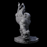 Piggy Backing Goblin Pilgrim Miniature for Dungeons and Dragons, Pathfinder or other TTRPGs