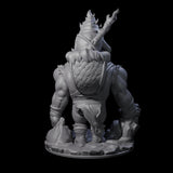 Piggy Backing Goblin Pilgrim Miniature for Dungeons and Dragons, Pathfinder or other TTRPGs