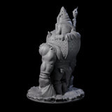 Piggy Backing Goblin Pilgrim Miniature for Dungeons and Dragons, Pathfinder or other TTRPGs