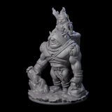 Piggy Backing Goblin Pilgrim Miniature for Dungeons and Dragons, Pathfinder or other TTRPGs