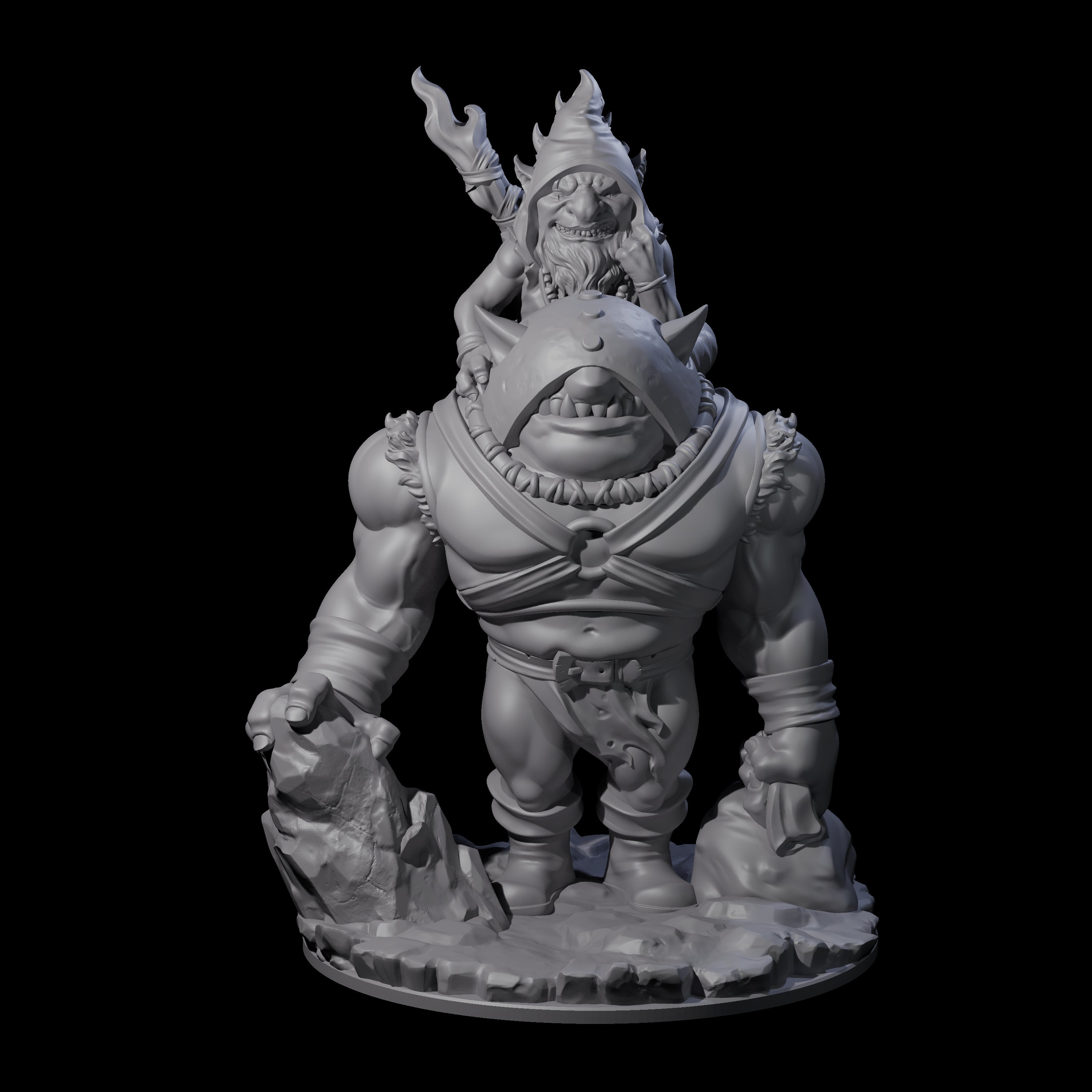 Piggy Backing Goblin Pilgrim