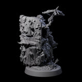 Piggybacking Goblin Duo A Miniature for Dungeons and Dragons, Pathfinder or other TTRPGs
