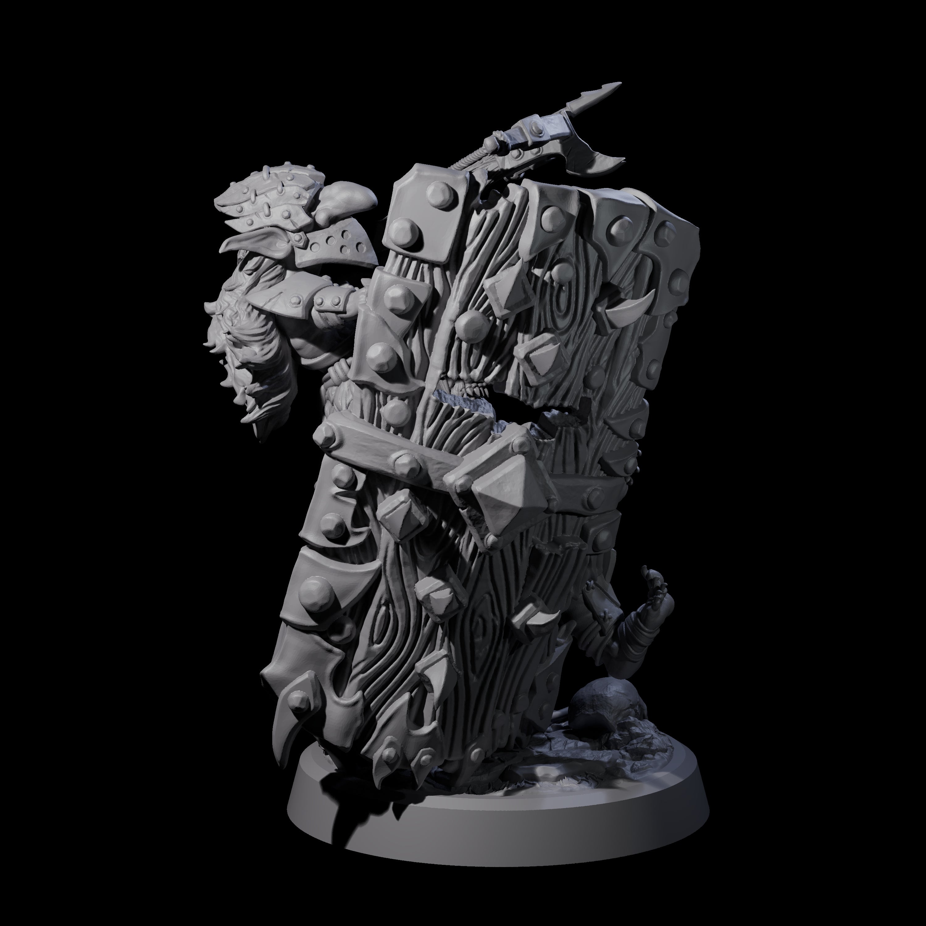 Piggybacking Goblin Duo A Miniature for Dungeons and Dragons, Pathfinder or other TTRPGs