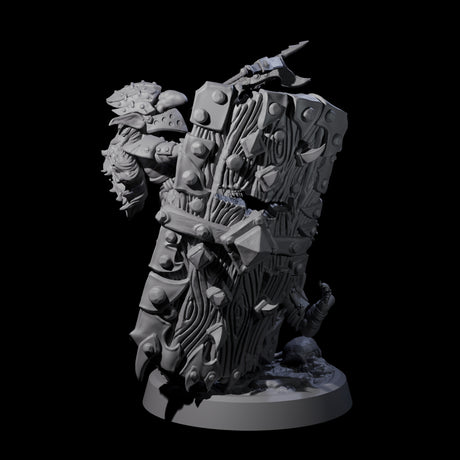 Piggybacking Goblin Duo A Miniature for Dungeons and Dragons, Pathfinder or other TTRPGs