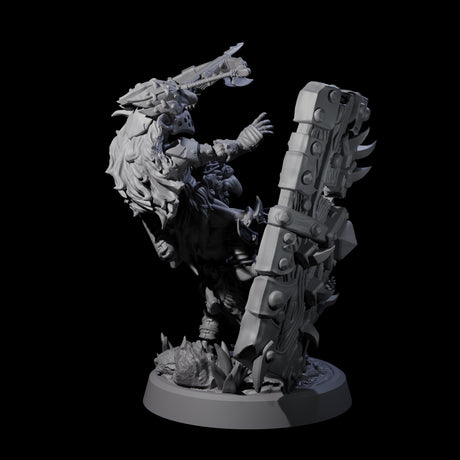 Piggybacking Goblin Duo A Miniature for Dungeons and Dragons, Pathfinder or other TTRPGs
