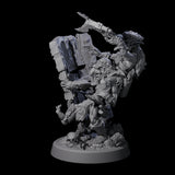 Piggybacking Goblin Duo A Miniature for Dungeons and Dragons, Pathfinder or other TTRPGs
