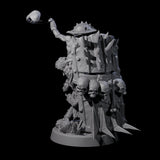 Piggybacking Goblin Duo B Miniature for Dungeons and Dragons, Pathfinder or other TTRPGs