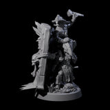 Piggybacking Goblin Duo B Miniature for Dungeons and Dragons, Pathfinder or other TTRPGs
