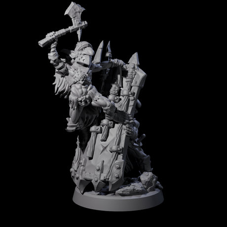 Piggybacking Goblin Duo C Miniature for Dungeons and Dragons, Pathfinder or other TTRPGs