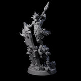 Piggybacking Goblin Duo D Miniature for Dungeons and Dragons, Pathfinder or other TTRPGs