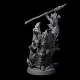 Piggybacking Goblin Duo D Miniature for Dungeons and Dragons, Pathfinder or other TTRPGs