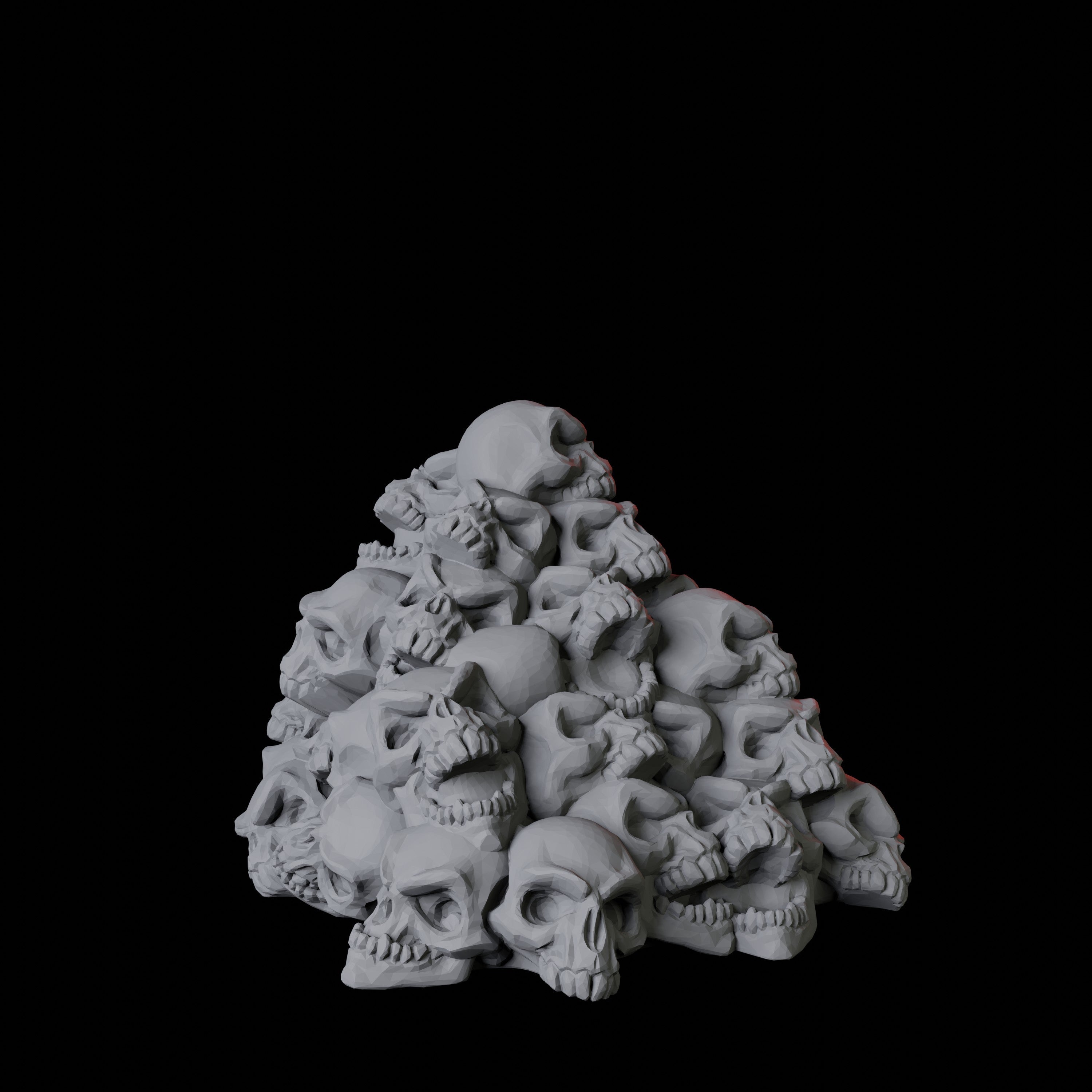 Pile of Skulls Miniature for Dungeons and Dragons