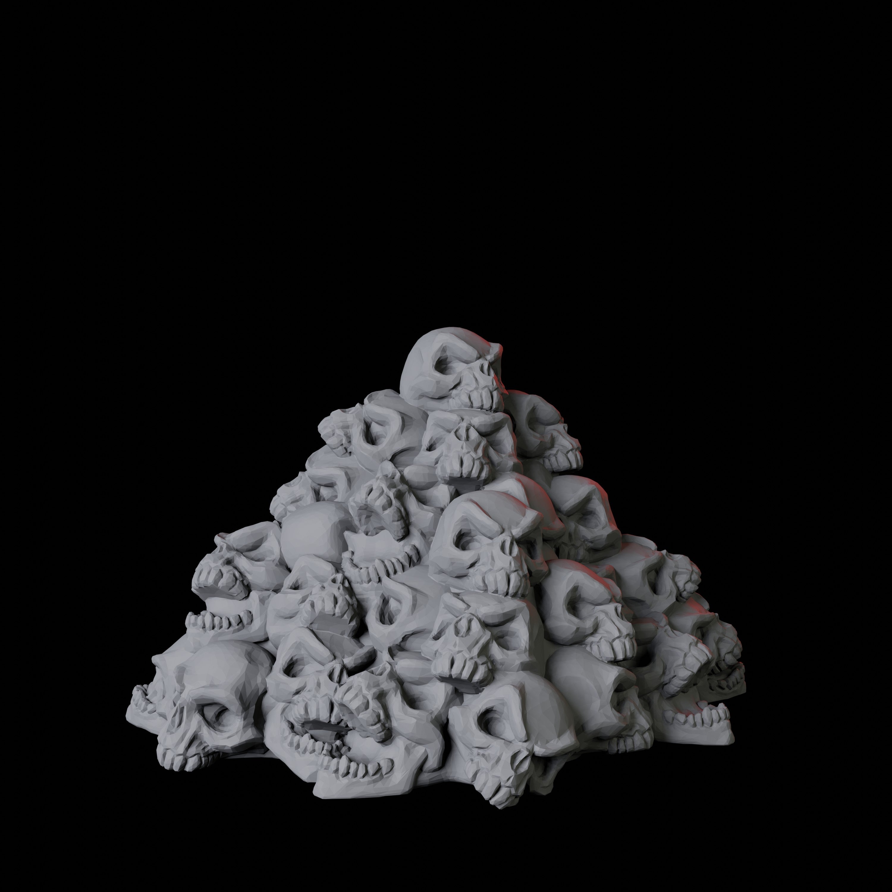 Pile of Skulls Miniature for Dungeons and Dragons