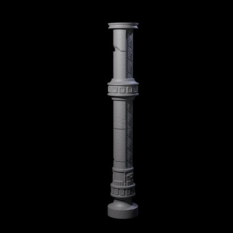 Pillar for a Frost Giant Temple Ruin B Miniature for Dungeons and Dragons, Pathfinder or other TTRPGs