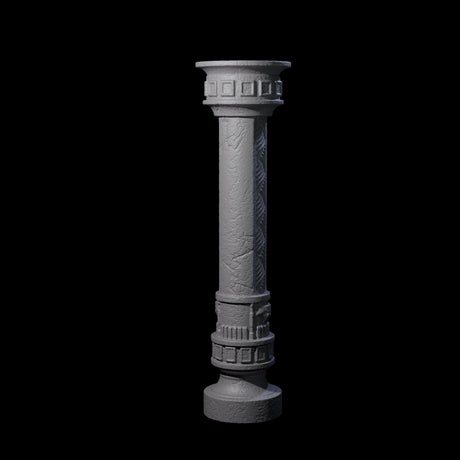 Pillar for a Frost Giant Temple Ruin D Miniature for Dungeons and Dragons, Pathfinder or other TTRPGs