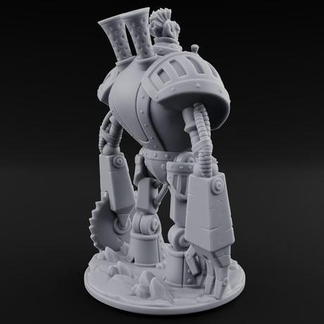 Piloting Goblin Technomancer Miniature for Dungeons and Dragons, Pathfinder or other TTRPGs